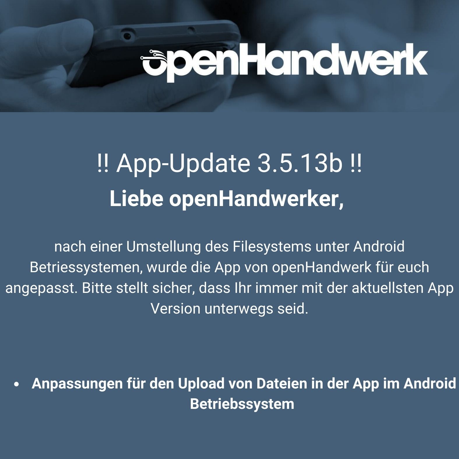 App Update 3.5.13b !
